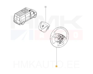Rooliratas OEM Renault Master 2010-