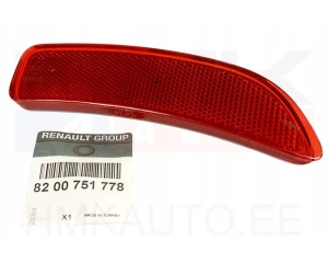 Отражатель в заднем бампере правый OEM Dacia