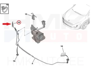 Tulepesuri kate parem OEM Peugeot 508