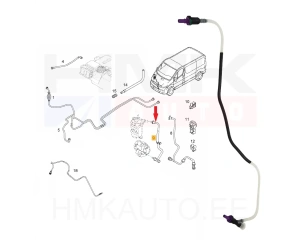 Трубка подачи топлива OEM Renault Trafic 1,9dCi 2004-