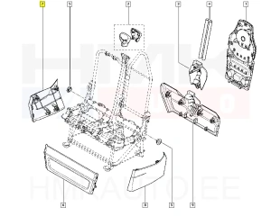 Istme küljeplastik Renault Master 2010-