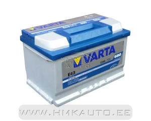 Aku "Varta Blue Dynamic"  72Ah