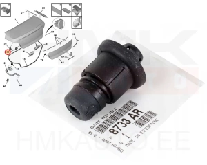 Trunk lid buffer OEM Peugeot 508