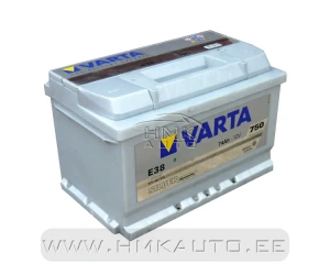 Aku "Varta Silver Dynamic"  74Ah
