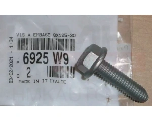 Screw M8x1,25-L30 OEM Peugeot/Citroen