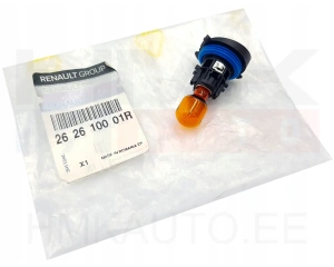 Лампочка для поворотника 12V 24W OEM Renault Laguna III / Latitude (с патроном)