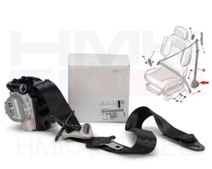 Turvavöö eesmine vasak OEM Berlingo/Partner 2012-