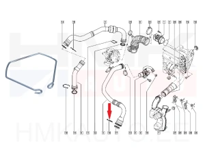 SOODUS!!! Turbo õhutoru klamber Renault 1,5dCi