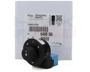Mirror adjustment switch OEM Citroen/Peugeot (foldable mirror)