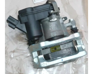 Étrier de frein arrière droit avec moteur électrique, cadre et plaquettes de frein OEM Renault Scenic III/Espace V/ Talisman