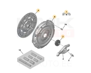 Kytkinpaketti OEM Jumper/Boxer/Ducato 2,2HDI 2020-