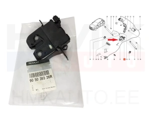 Tagaluugi lukusti OEM Dacia