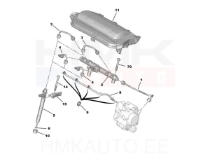 Engine guard upper OEM Citroen/Peugeot 2,0HDI