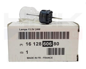 Päivävalon lamppu 12V HP24W OEM Citroen/Peugeot