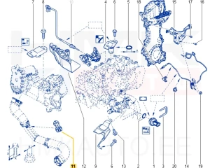 Датчик температуры всасываемого воздуха OEM Renault