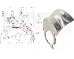 Joint de turbocompresseur OEM Renault 1,5dCi