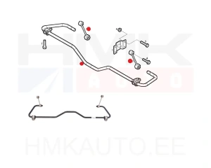 Stabilizer bar OEM Iveco Daily 35S 2014-