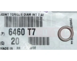 Air conditioner pipe seal  7,92x OEM Citroen/Peugeot