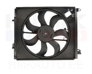 Radiator cooling fan with frame Renault
