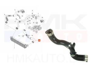 Патрубок турбины OEM Renault Master 2,3DCI 2014- RWD