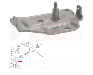 Hand brake lever bracket OEM Jumper/Boxer/Ducato 2006-