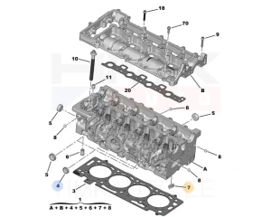 Õli tagasivoolu klapp OEM Jumper/Boxer 2,0/2,2Hdi Euro6