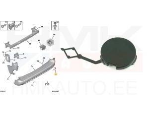 Puksiirava kate tagastanges Partner/Berlingo 2018-