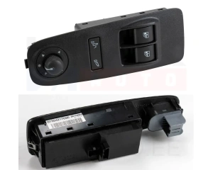 Interrupteur de lève-vitre et de réglage du miroir gauche OEM Jumper/Boxer/Ducato 2011-12 (rétroviseur rabattable électrique)