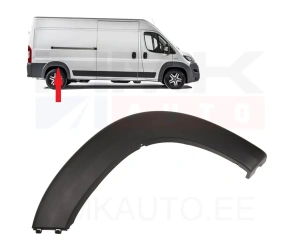 Baguette de passage de roue arrière droite OEM Jumper/Boxer/Ducato 2018-