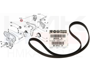 Courroie de distribution OEM Fiat Ducato 2,2D 2021-