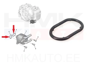 Сальник масляного радиатора АКПП OEM Citroen/Peugeot AT8