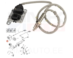 Датчик NOx передний OEM Citroen Jumper / Peugeot Boxer 2,2HDI 2019- Euro6