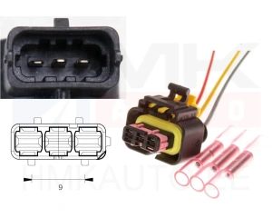 Kit de connecteur de boîtier de commande compresse Jumper/Boxer/Ducato 3,0HDi EURO5