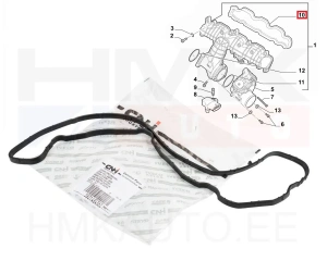 Sisselaskekollektori tihend OEM Fiat Ducato 2,3JTD 2011- Euro5