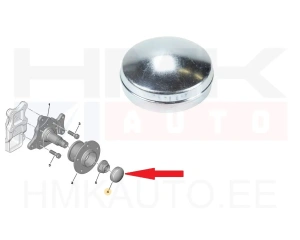 Bouchon moyeu de roue OEM Jumper/Boxer/Ducato 2006-