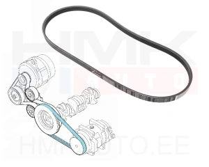 Mitmikkiilrihm elastne 4PK900 OEM Ducato 2,3JTD 2019-