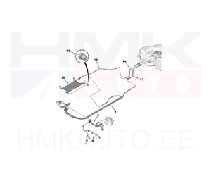 Трубки топлива OEM Citroen/Peugeot