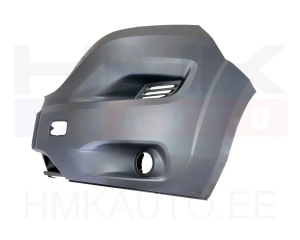 Front bumper corner left(w/o moulding) OEM Jumper/Boxer/Ducato 2014- "grey" (with fog lamp)