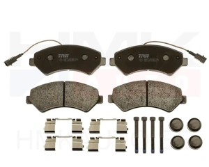 Piduriklotside komplekt eesmine Jumper/Boxer/Ducato 2011- 16" ratas (2 anduriga)