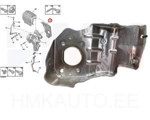 Turbo tihend OEM Citroen/Peugeot 1,2THP