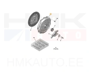 Plateau d'embrayage OEM Peugeot/Citroen 2,0HDi