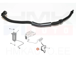 Fuel vapour pipe OEM Citroen C3,C4 / Peugeot 207,208,308,3008