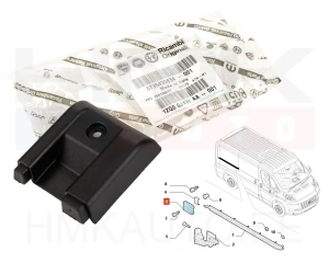 Sliding door guide rail end cover, right OEM Jumper/Boxer/Ducato 2006-