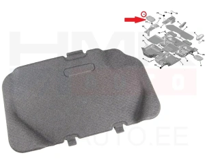 Люк багажника в полу правый OEM Berlingo/Partner 08-