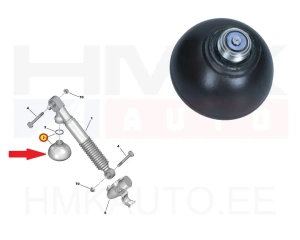 Suspension sphere rear Citroen C5 III 50bar