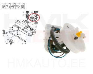 Топливный насос Citroen/Peugeot