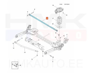Bras de suspension, essieu arrière OEM Renault Trafic III 2014-