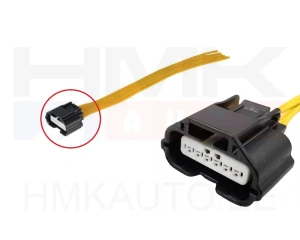 'EGR klapi pistik juhtmetega Renault 1,9DCI  6-klemmi