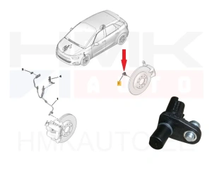 ABS andur tagumine OEM Peugeot 308,3008,5008/Citroen C4 Picasso