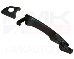 Door handle outer left OEM Citroen C3, C4, Berlingo /Peugeot 208, 308, Partner (with lock cylinder hole)
